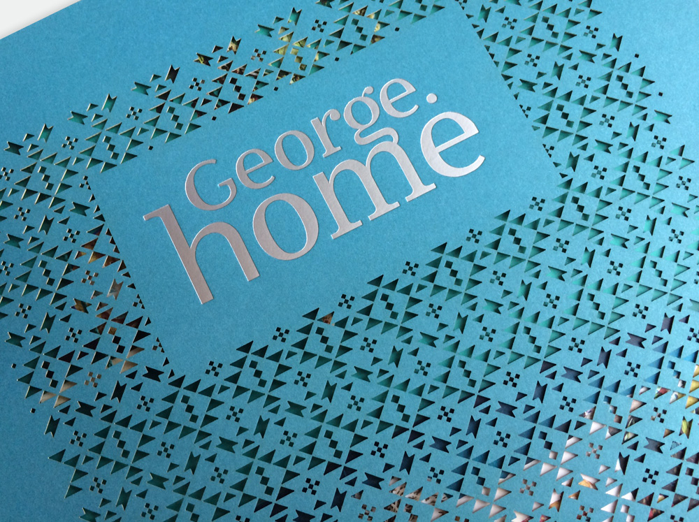 Asda George Home Lookbook SS16 Laser Cut Cover