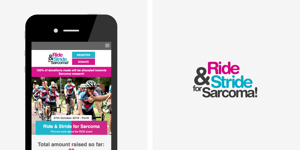 The Ride and Stride for Sarcoma! Mobile View