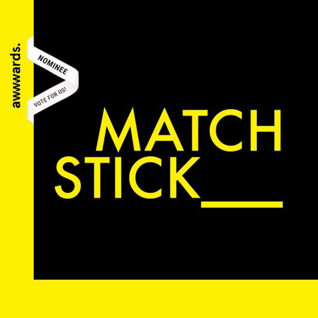 Awesome news… one of our websites is up for nomination with @awwwards ! We had a blast working with Max and the team at @matchstickgroup on this project so please give us a vote!… matchstickgroup.co